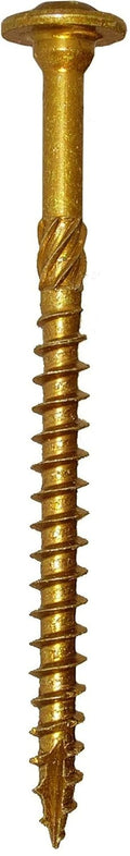 GRK 12307 3/8x14-1/8 Star Drive Washer Head Climatek Coated Steel RSS Rugged Structural Screws, 100/Box
