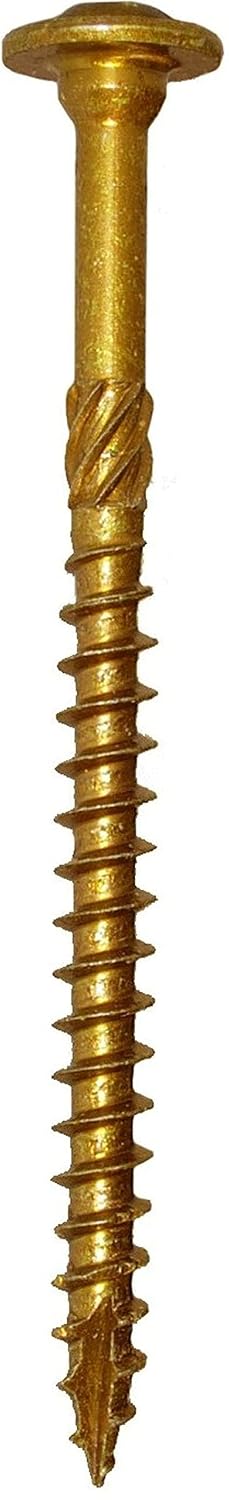 GRK 12307 3/8x14-1/8 Star Drive Washer Head Climatek Coated Steel RSS Rugged Structural Screws, 100/Box