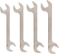 TEKTON Angle Head Open End Wrench Set, 4-Piece (1-5/16-1-1/2 in.) | WAE91004 | Made in USA