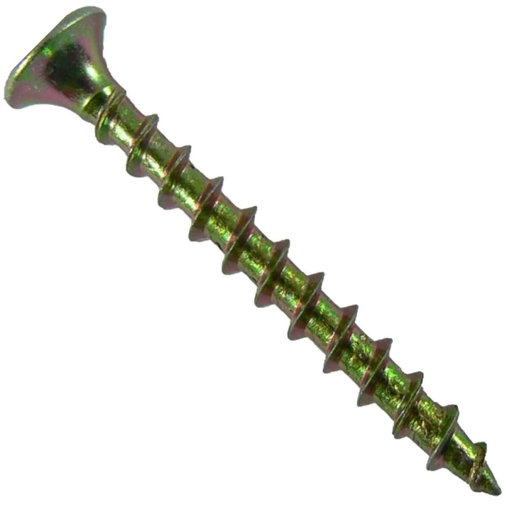 Drywall Screws: Yellow ZINC #6 x 1-5/8' Bulk COARSE Thread Drywall, Gypsum Board, Sheetrock, Plasterboard Screws. Use for Low Cost, All Purpose Wood Screws (22 POUNDS 5,000 Approx. Screw Count)