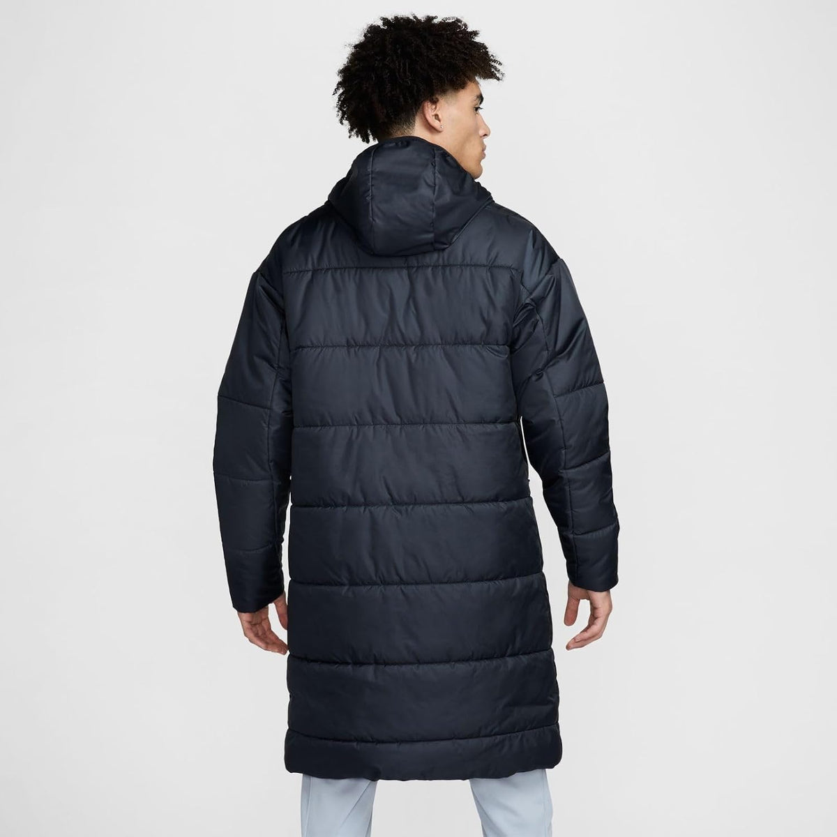 Nike Winter Jacket Therma-FIT Academy Pro 24 SDF Men's Coat with Zip Closure and Stand-Up Collar Black Small