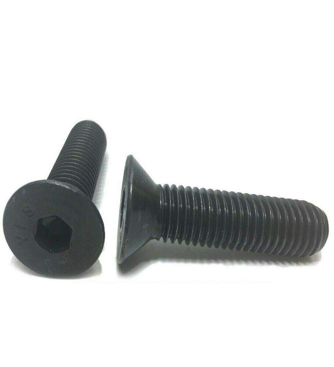 10-24 x 1 1/4' - Flat Head Cap Screw Black Oxide Thread Socket 2500 Pcs Socket Head Screws B2B