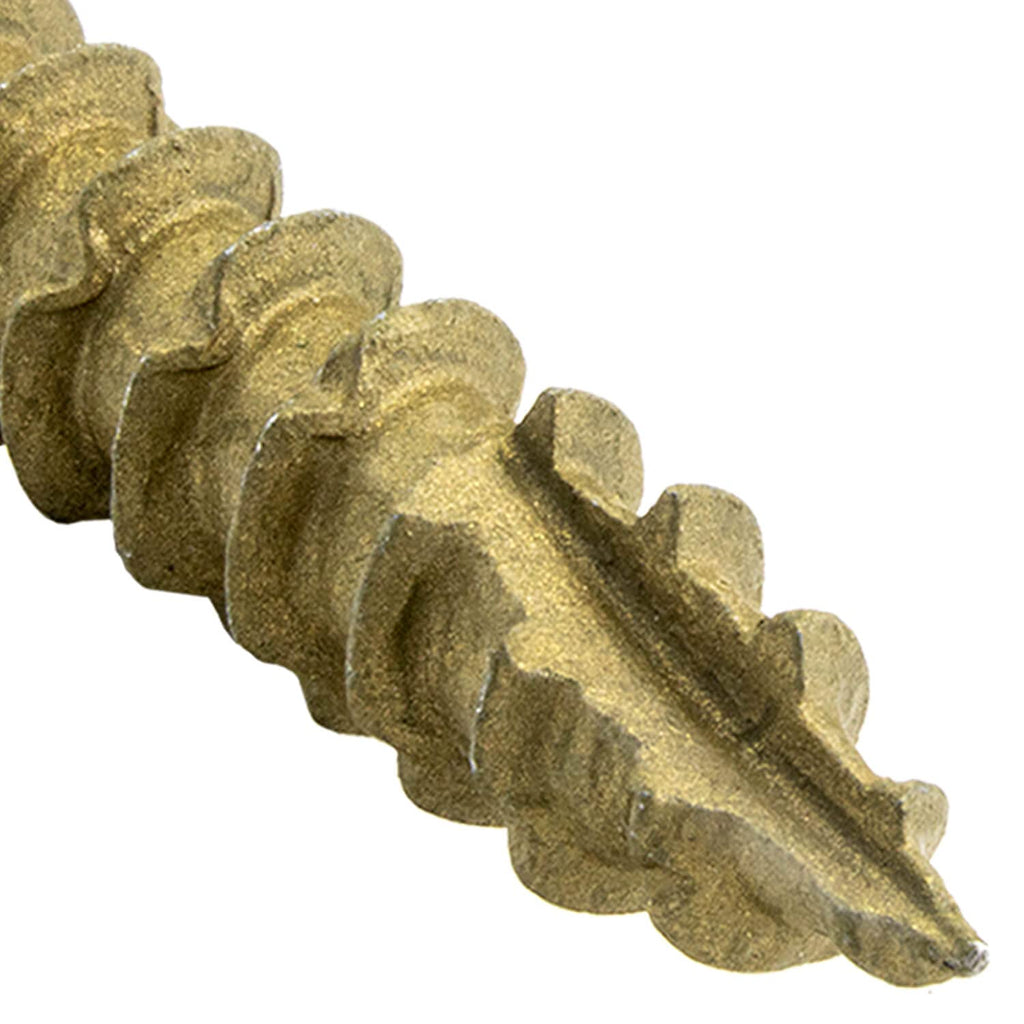 Jake Sales #14 x 5 Construction Lag Screw - Torx/Star Drive Heavy Duty Structural Lag Screw - Exterior Coated - ACQ Compatible - Modified Truss Washer Head. (10 x 100 Count CASE -1,000 Screws)
