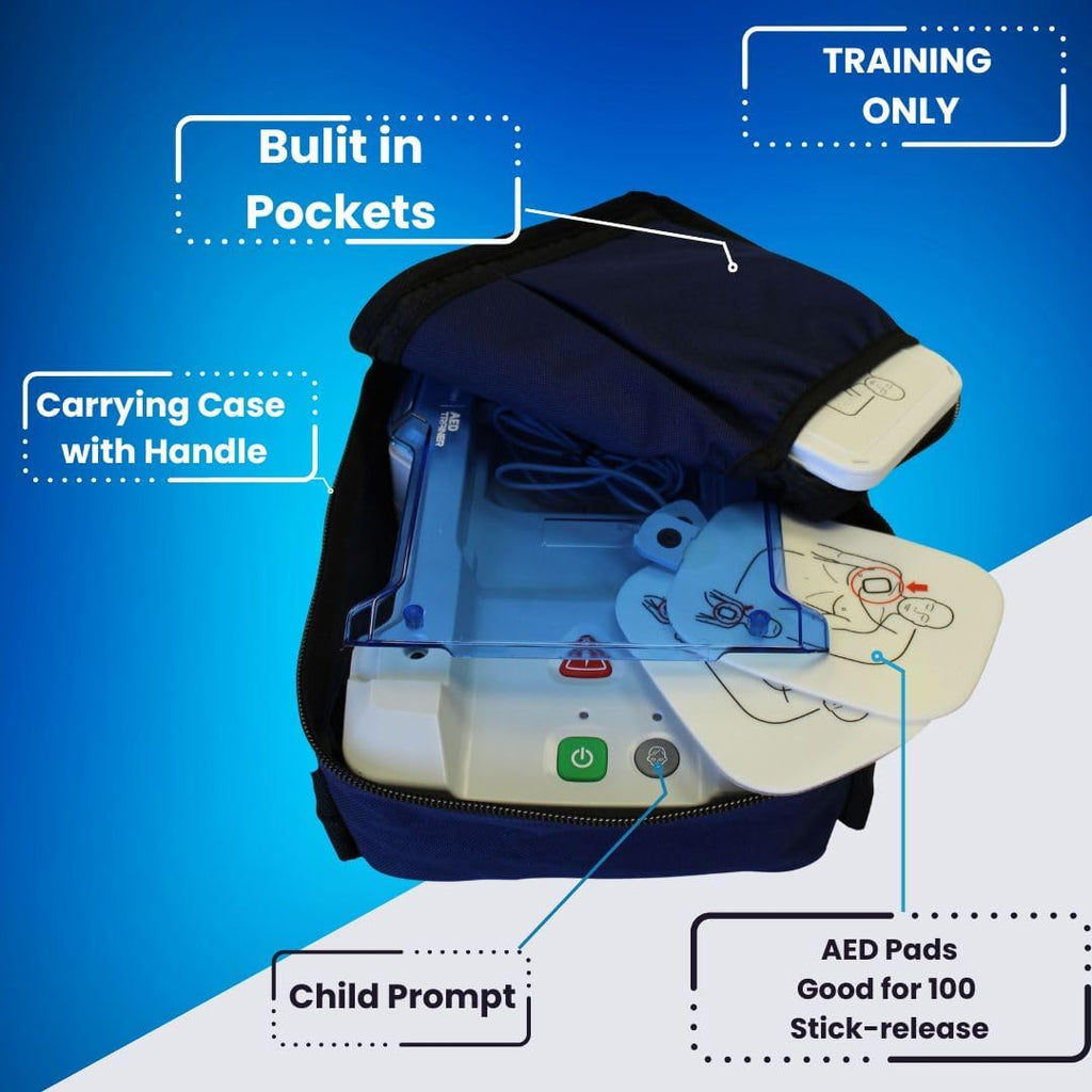 MCR Medical Prestan AED Plus Series, Replacement Pads, & Pack of 10 of CTK3