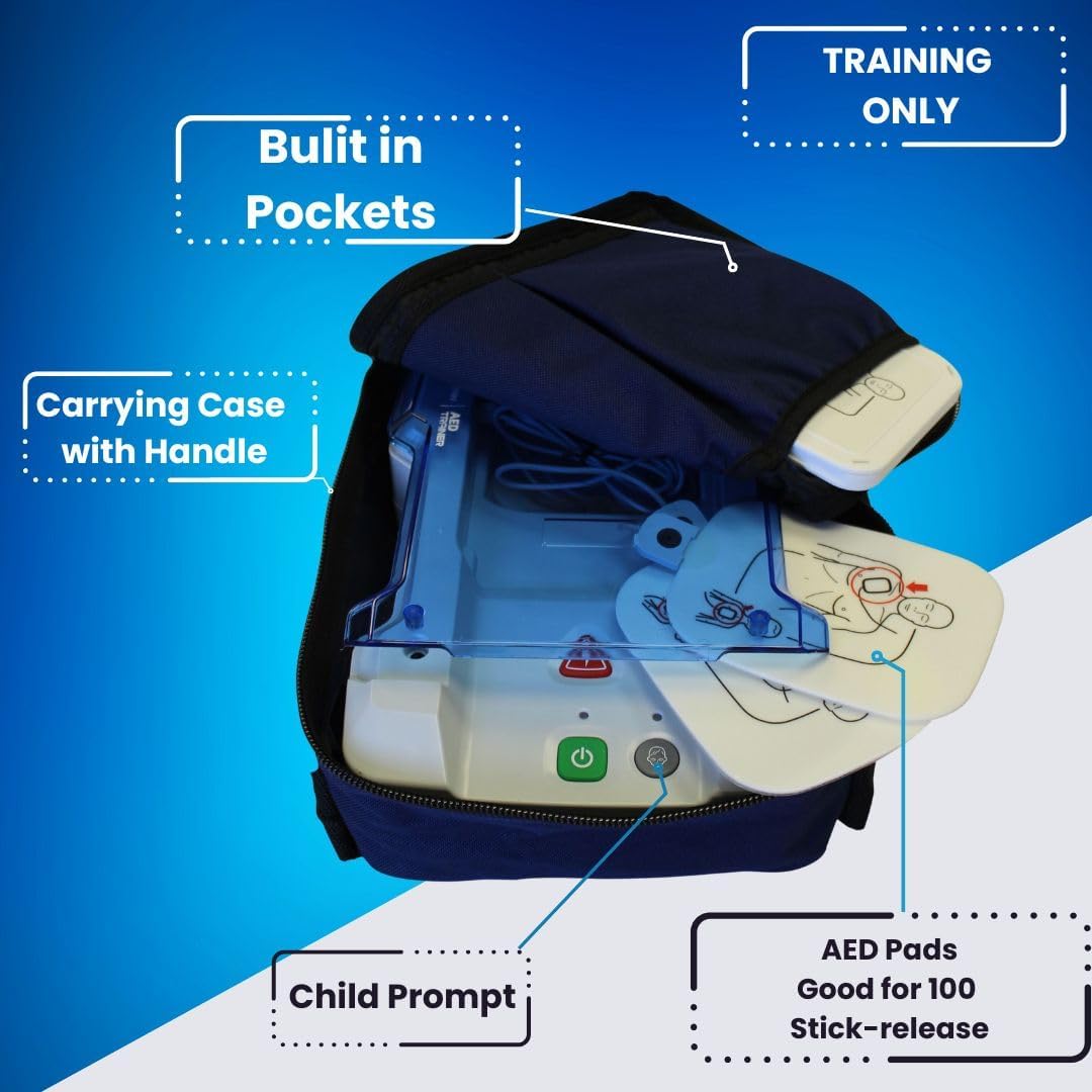 MCR Medical Prestan AED Plus Series, Replacement Pads, & Pack of 10 of CTK3