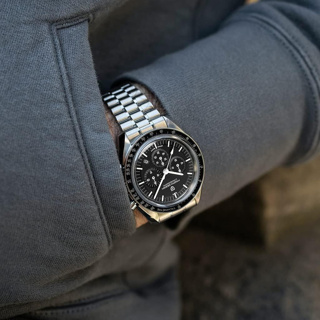Pagani Design 1701 V3 Men's Chronograph Quartz Dial 40mm VK63 Movement Stainless Steel Mirror Sapphire Watch 100 Meter Water Resistant Sport Watch