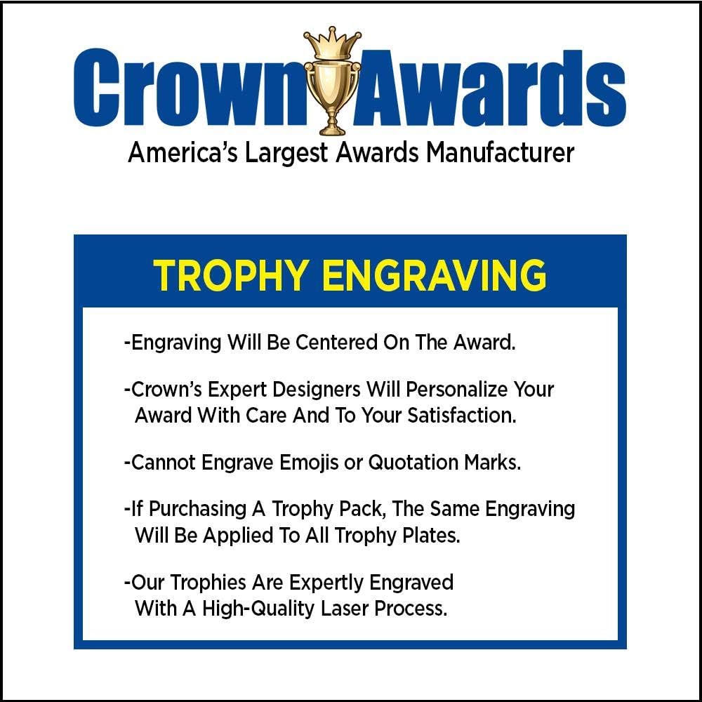 Crown Awards 7' Basketball Slam Dunk Trophy On Black Round Base, Basketball Slam Dunk Award with Custom Engraving