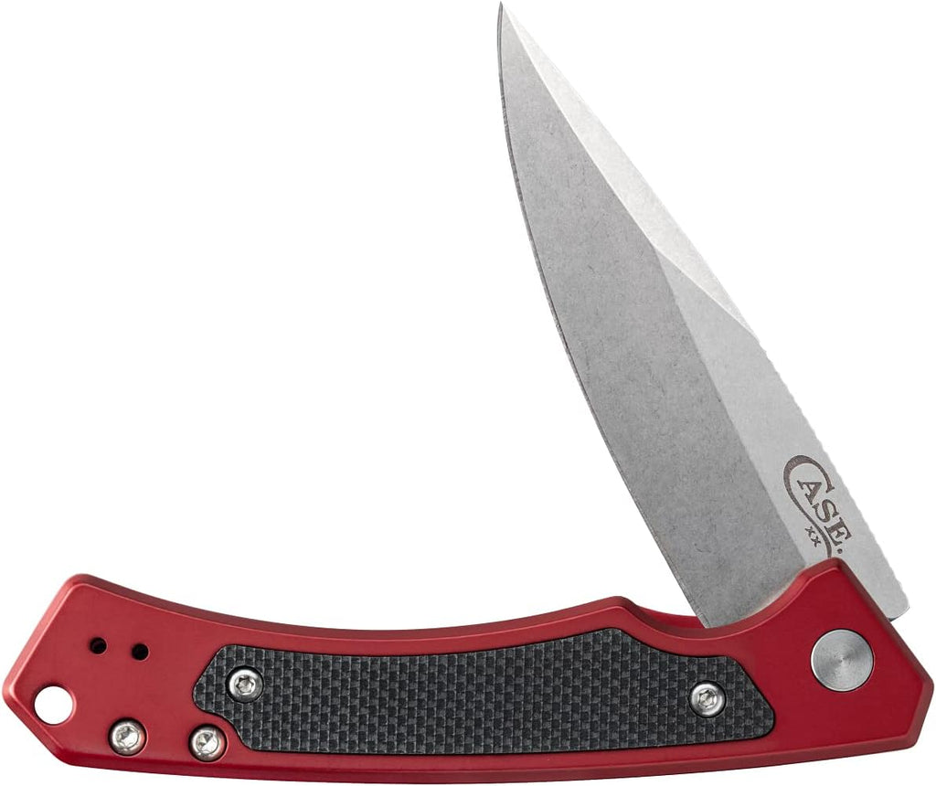 Anodized Aluminum Red Marilla Pocket Knife