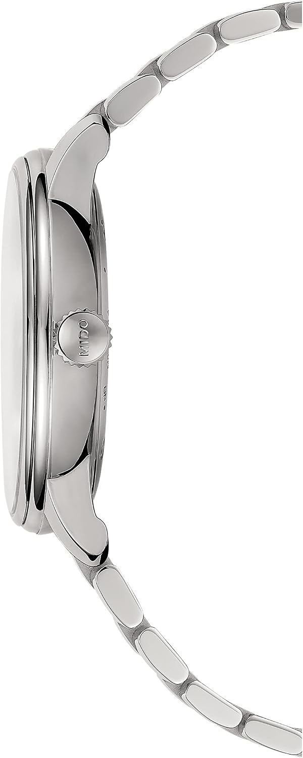 MIDO Commander Chronometer - COSC Certified Swiss Automatic Watch for Men - 40mm Stainless Steel Case