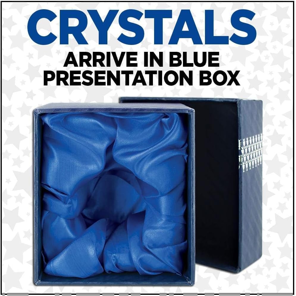 Crown Awards Custom Engraved Tear Drop Corporate Crystal Trophy Gift, 9' Tear Drop Personalized Award