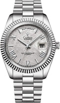 CADISEN Men's Automatic MIYOTA 8285 Mechanical Watch Casual Watches for Men Waterproof Sapphire