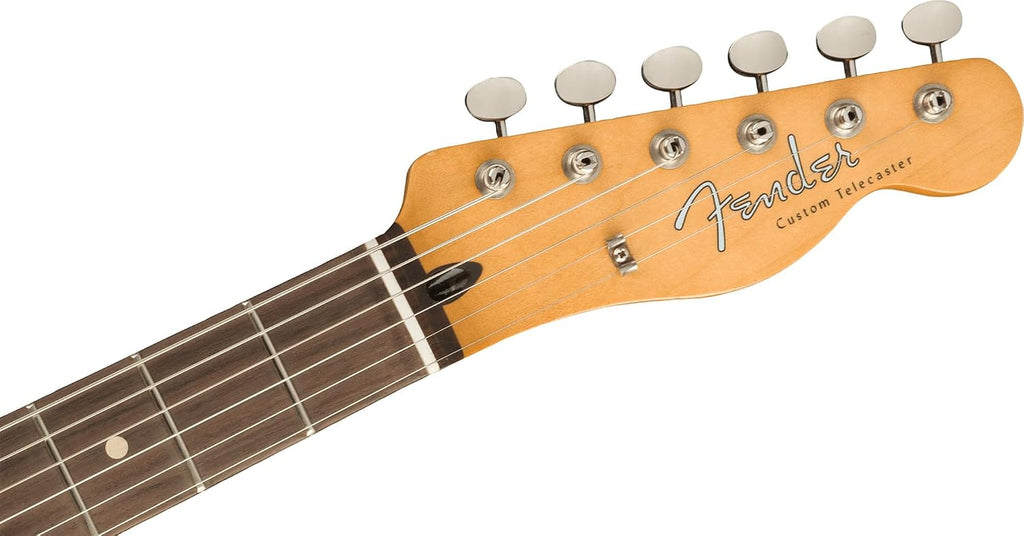 Fender Jason Isbell Custom Telecaster- 3-Color Chocolate Burst Bundle with Gig Bag, Strap, Cable, and Guitar Cleaning Kit