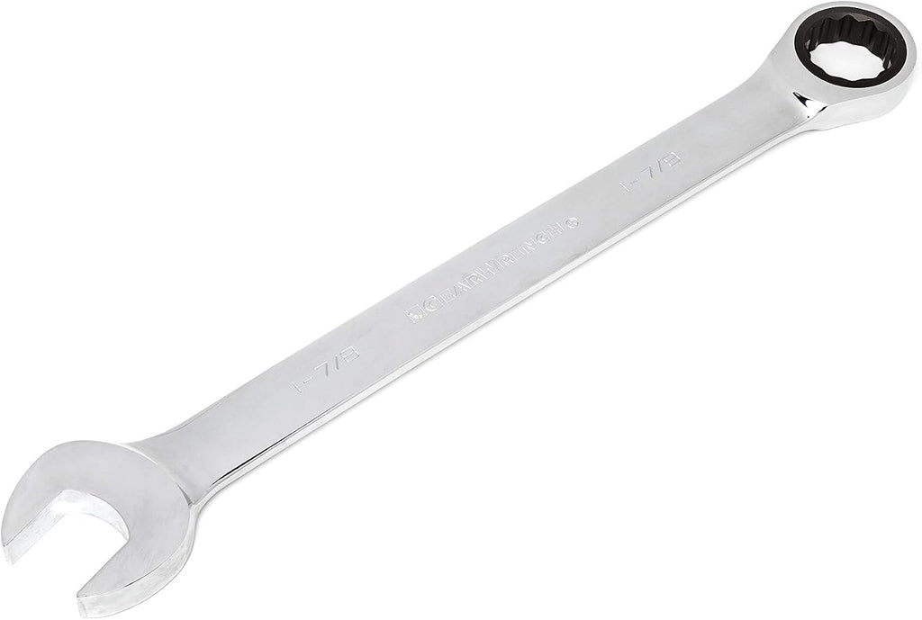 GEARWRENCH 12 Pt. Ratcheting Combination Wrench, 1-7/8' - 9054D