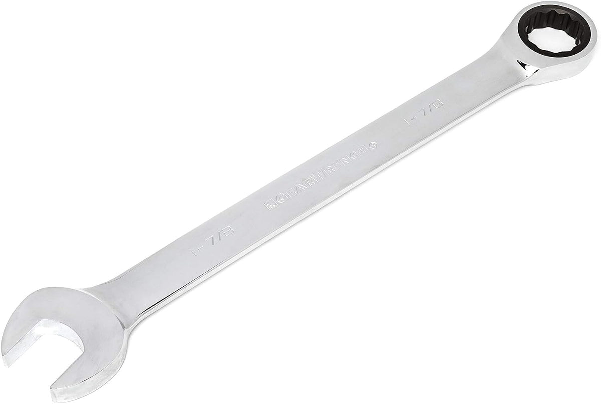GEARWRENCH 12 Pt. Ratcheting Combination Wrench, 1-7/8' - 9054D