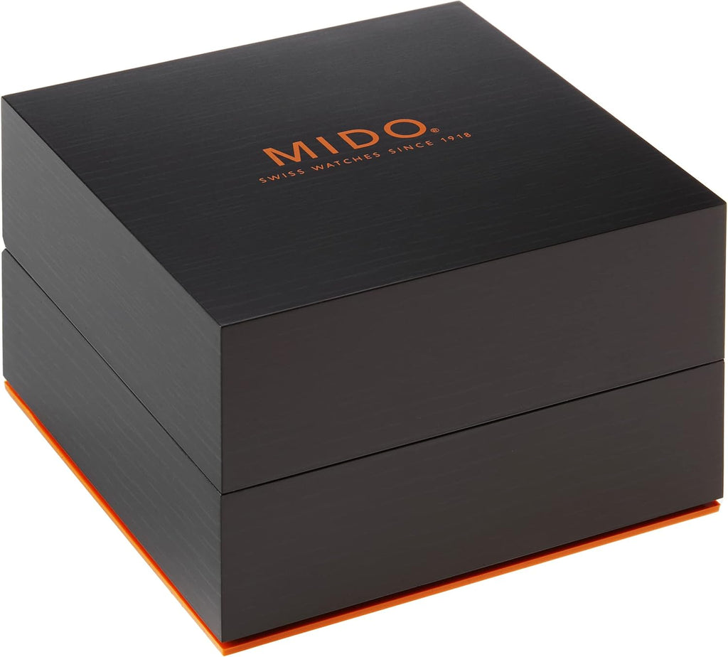 MIDO Commander Chronometer - COSC Certified Swiss Automatic Watch for Men - 40mm Stainless Steel Case