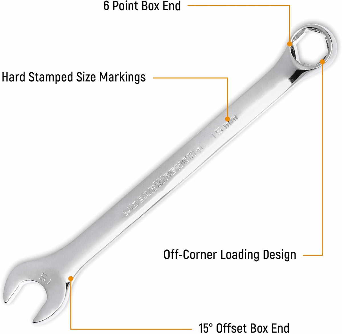 GEARWRENCH 28 Piece Combination Wrench Set, 6 Point, SAE & Metric, 81923 (Pack of 2)