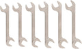 TEKTON Angle Head Open End Wrench Set, 6-Piece (33-38 mm) | WAE92004 | Made in USA