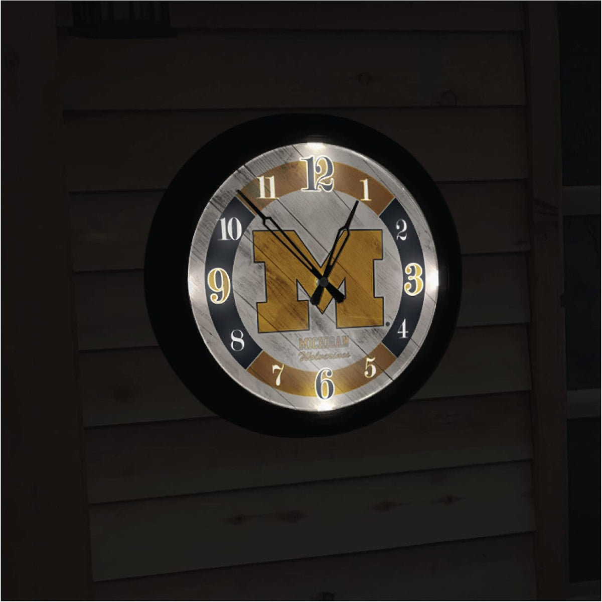 Holland Bar Stool US Naval Academy Indoor/Outdoor LED Wall Clock