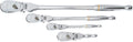 GEARWRENCH 4 Piece 1/4', 3/8' & 1/2' Drive 90 Tooth Full Polish Flex-Head RATCHET Set - 81230T, Multicolored