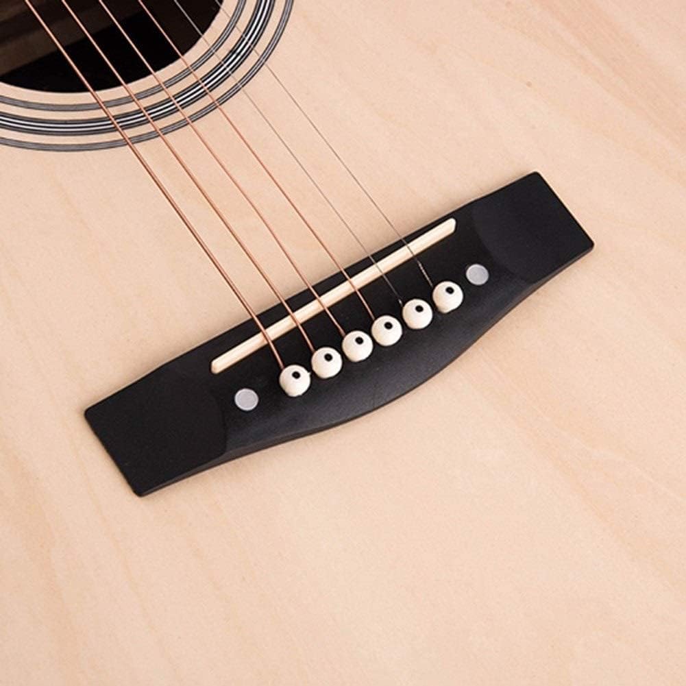 Full Size Guitar Acoustic Guitar 38 Inches Beginner Kit Youth Student Adult Practice Classical Guitar Portable Natural Musical Instrument Beginner Acoustic Guitar Starter Package Student G (D 38 in