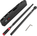 VANPO 1-Inch Drive Click Torque Wrench, 300-1800 Ft-Lb/406.5-2439.0 Nm, 70.87' Length, 24-Tooth, Heavy-Duty Click Torque Wrench Set with Hex Key for Trucks,Excavator, Engines