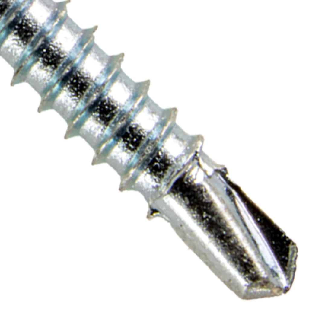 6 x 1-1/4' Bulge Head - Drywall to Metal - Phillips Head with Self Drilling #2 Drill Point tip - Zinc Coated for Corrosion Resistance. for Interior Usage. (Full Box)