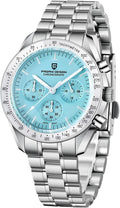 Pagani Design 1701 V3 Men's Chronograph Quartz Dial 40mm VK63 Movement Stainless Steel Mirror Sapphire Watch 100 Meter Water Resistant Sport Watch