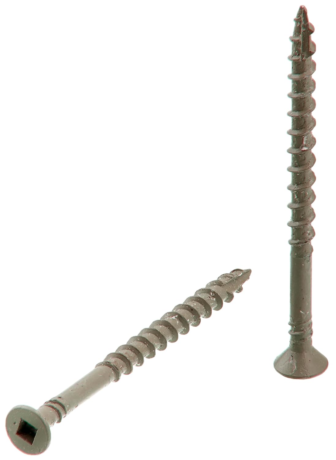 Senco Duraspin Screw Number 8 by 2-1/2-Inch All Purpose Exterior Wood Collated Screw (800 per Box) (08D250W) (Pack of 6)