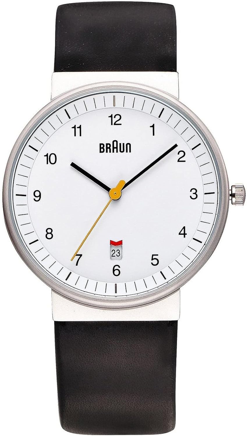 Braun Bn0032 Male Round Analogwatch