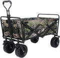 Utility Garden Cart Folding Utility Wagon Cart Collapsible Outdoor Wagon with Wheel Adjustable Handle for Camping Grocery Sports Shopping Camping Wagon (Color : C)