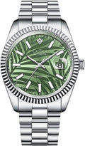 CADISEN Men's Automatic MIYOTA 8285 Mechanical Watch Casual Watches for Men Waterproof Sapphire