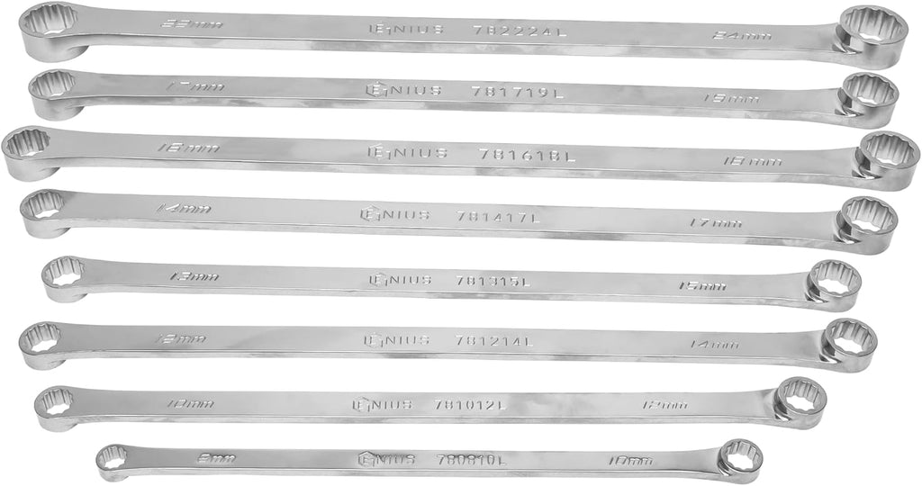 GENIUS TOOLS 44PC Metric Complete Wrench Set - MS-044M