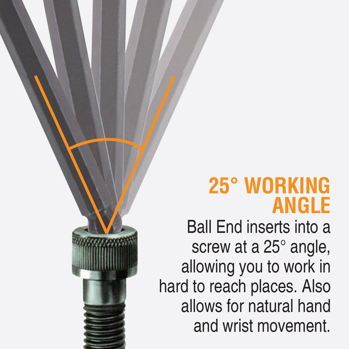 Bondhus 13189 Set of 8 Balldriver and Hex T-handles with Stand, sizes 2-10mm (Pack of 10)