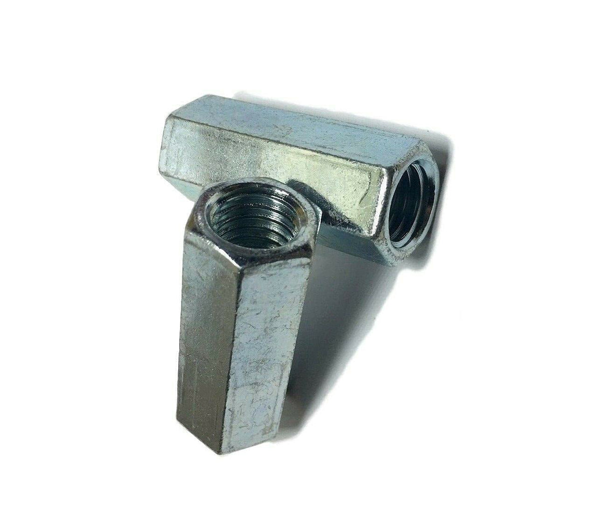 Pr-Mch Package of 625, 1/2'-13 x W5/8' x L 1 1/4' Coarse Grade A Hex Rod Coupling Nut Zinc Set Kit #DR-D8223D