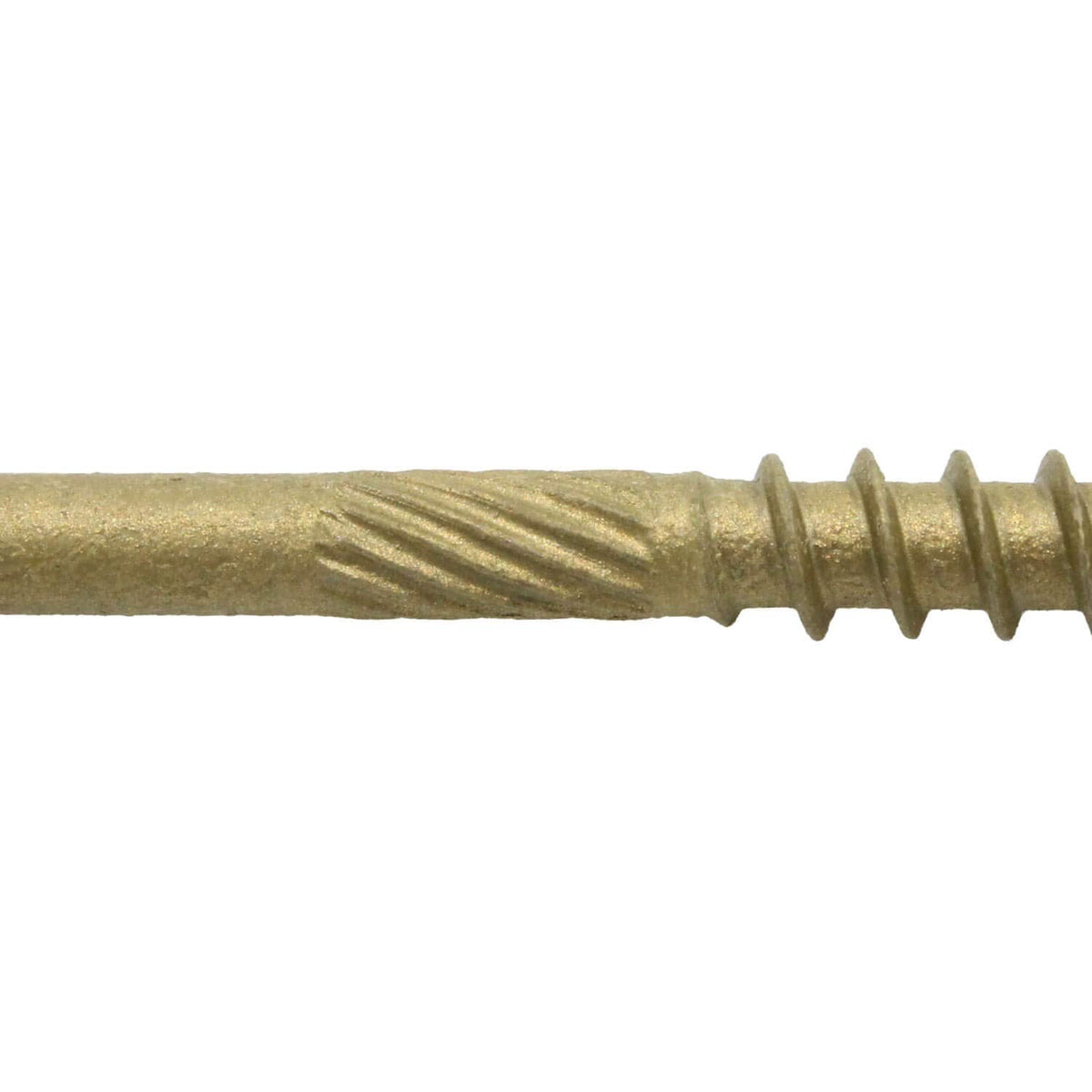 #7 x 1-5/8' Bronze Coated Tiny Finish Head Multipurpose Wood Screw - Torx/Star - ACQ Compatible 5 Pound CASE 1,0575 Screws