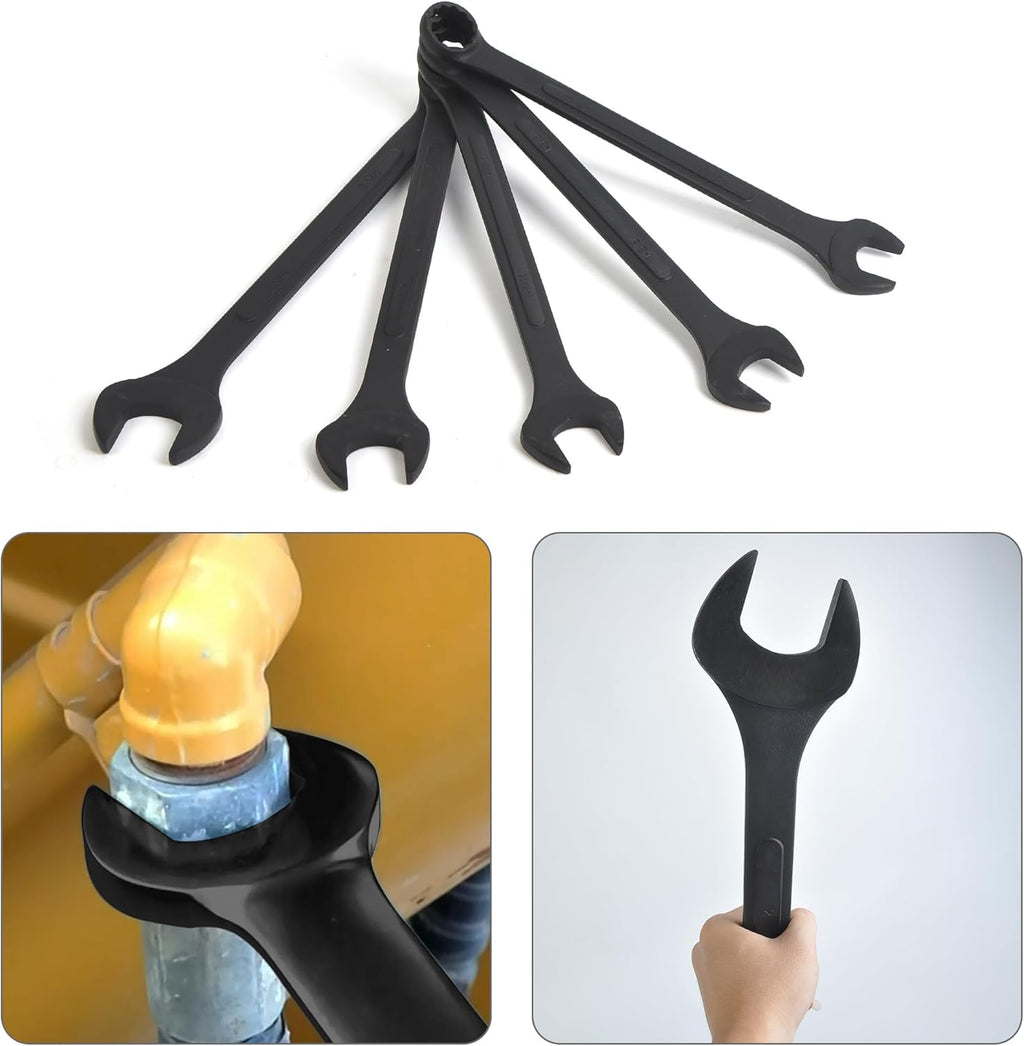 10 PC SAE Black-Oxide Jumbo Combo Wrench Set | 1-5/16' - 2'