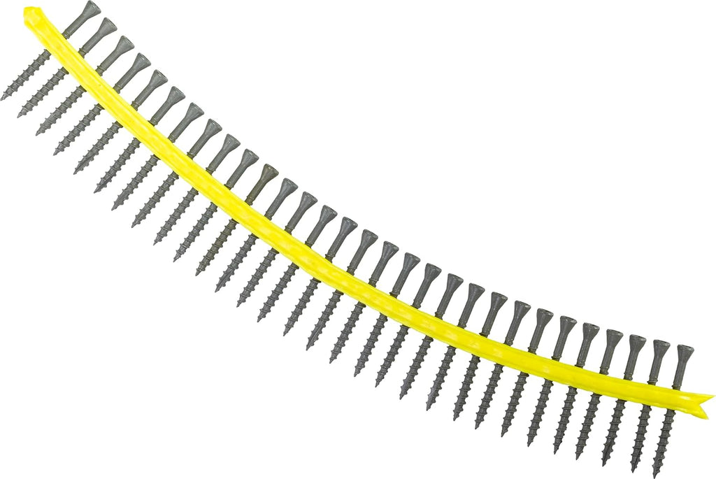 Simpson Strong-Tie DTHQ2S Trim-Head Screw, Type-17 Point — #8 x 2 in. #2U Square Drive, Quik Guard (2000-Qty)