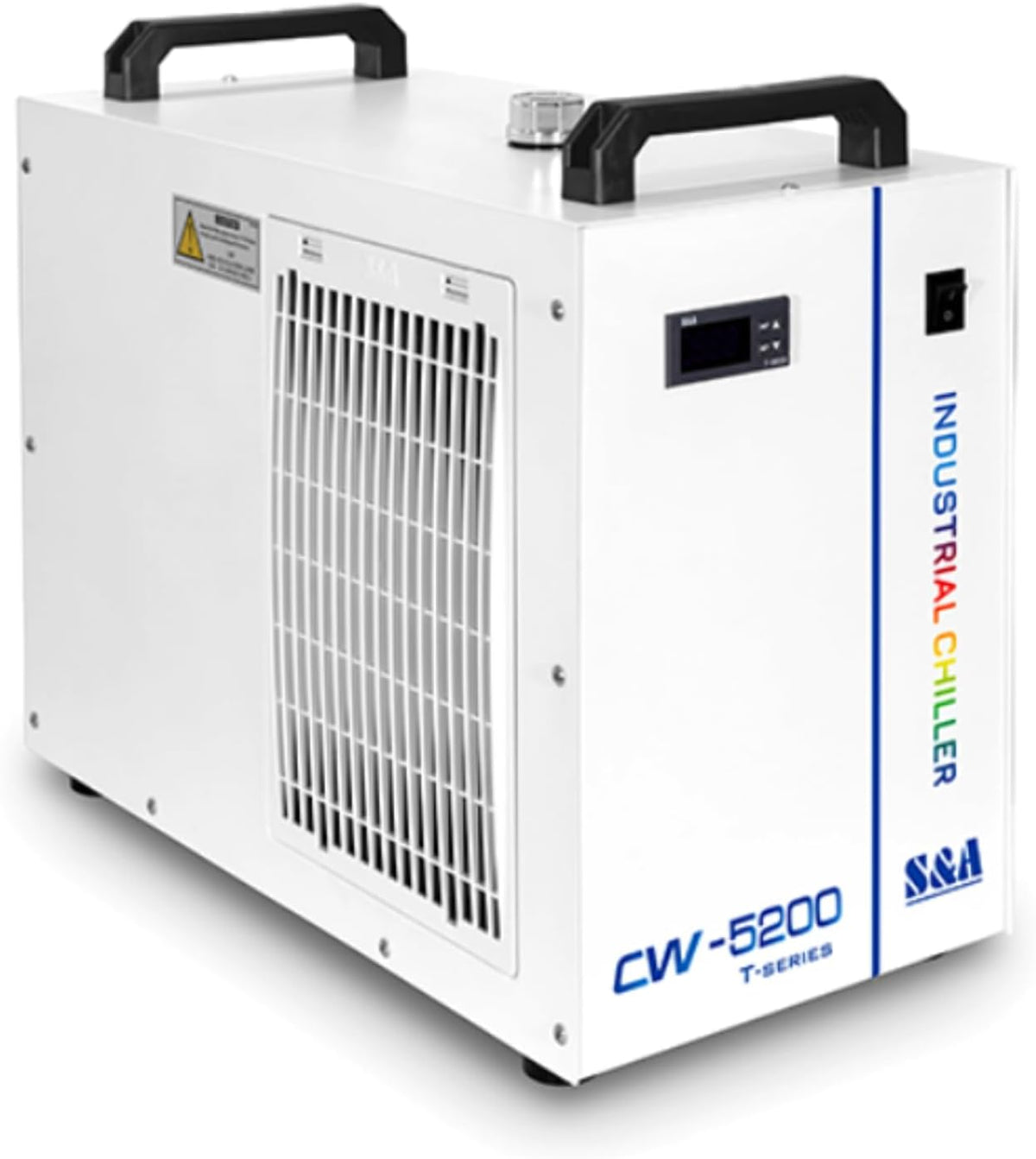 S&A Genuine CW-5200DH（Upgraded 5200DG） Water Chiller Duty Free for CO2 Laser Engraving Cutting Water Cooling Shipping From US
