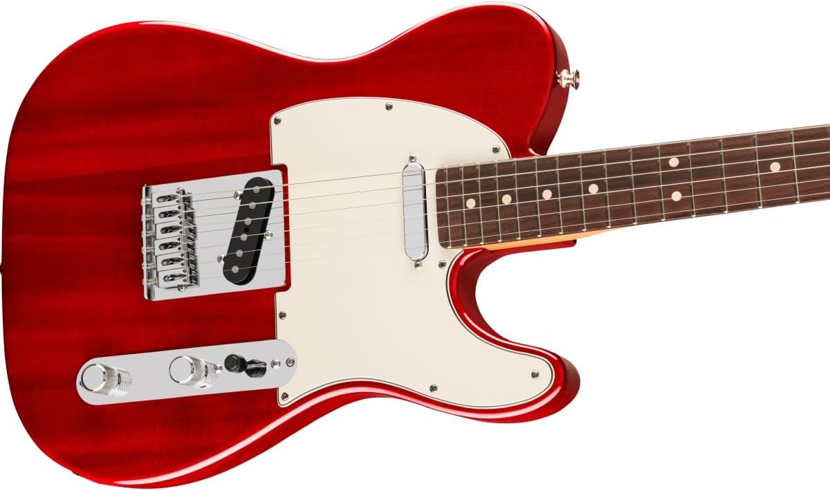 Fender Player II Telecaster Electric Guitar - Transparent Cherry with Rosewood Fingerboard