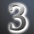 Backlit LED Illuminated House Address Numbers 20', Lighted House Numbers For A Safe And Modern, Large Modern Illuminated Address Numbers For Outside Street Yard,3