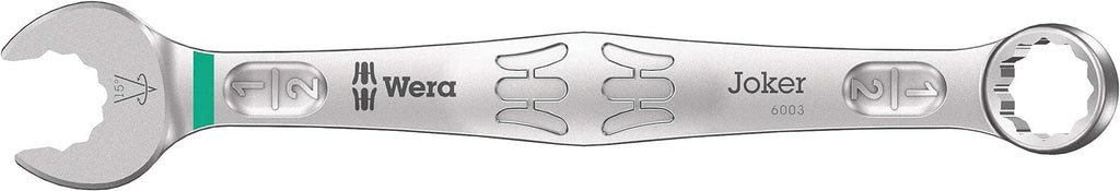 WERA - 05020235001-9642 Magnetic Rail 6003 Joker Imperial 1 Ring Spanner Set, 8 Pieces