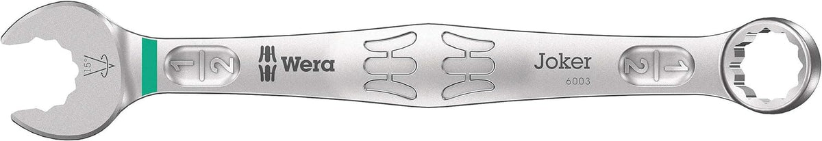WERA - 05020235001-9642 Magnetic Rail 6003 Joker Imperial 1 Ring Spanner Set, 8 Pieces