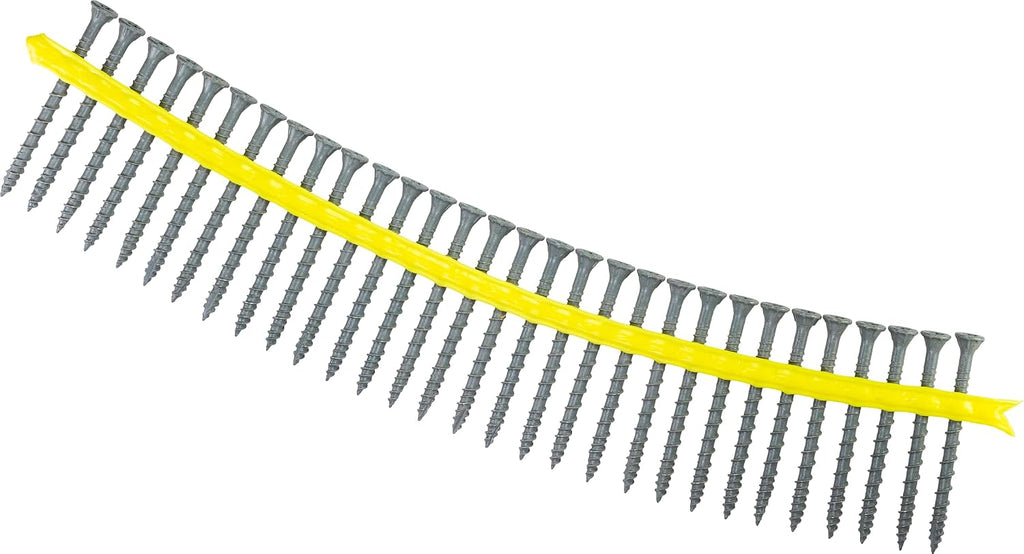 Simpson Strong-Tie DSVG212S Deck-Drive DSV Wood Screw (Collated) — #10 x 2-1/2 in. T25 6-Lobe, Gray (1000-Qty)