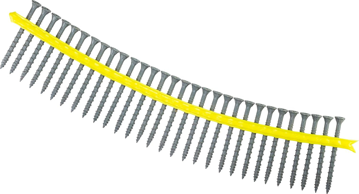 Simpson Strong-Tie DSVG212S Deck-Drive DSV Wood Screw (Collated) — #10 x 2-1/2 in. T25 6-Lobe, Gray (1000-Qty)