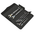 WERA 05020093001 6001 Joker Switch 8 Imperial Set 1 Set of ratcheting Combination Wrenches, Imperial, 8 Pieces