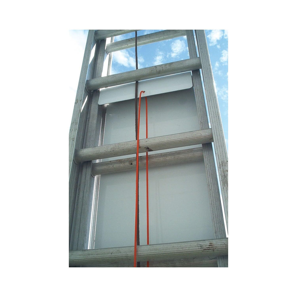 Accuform Signs KLB426 Ladder Shield Kit (Includes Aluminum Ladder Shield, Cable-Hasp Lockout, Padlock, Accident Prevention Tags), 42' Height x 13-1/4' Width x 2-13/16' Depth,Red/Black on White