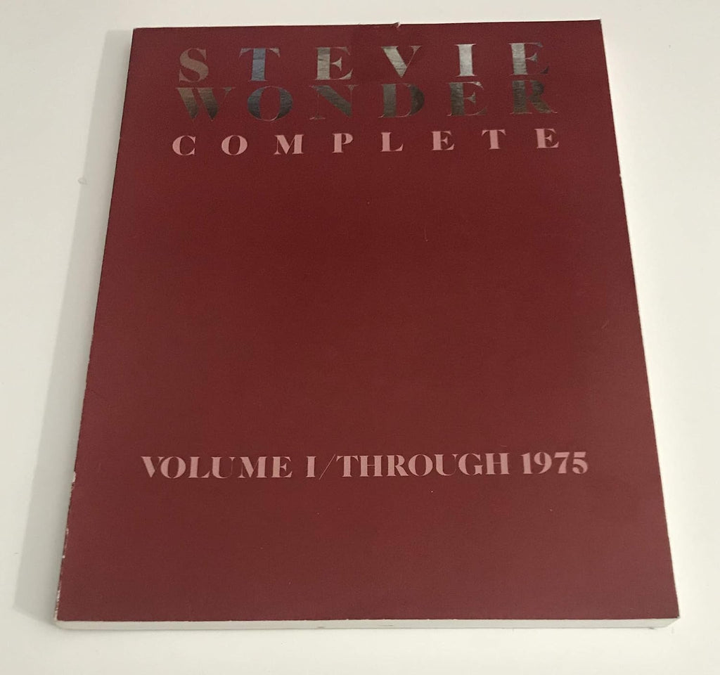 Stevie Wonder -- Complete, Vol 1: Piano/Vocal/Chords