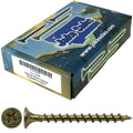 #6 x 1-5/8' Yellow ZINC COARSE Thread Drywall, Gypsum Board, Sheet Rock, Plasterboard Screws. CASE Qty 9 Boxes 9,891 Screws
