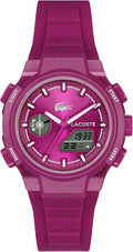 Lacoste LC33 Women's Analog-Digital Quartz Watch with Chronograph, Alarm and Calendar