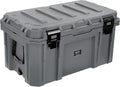 SR-90 Large Crossover Overland Cargo Case, Equipment Hard Case, Roto Molded, Stackable with Pad-Lock Hasp, Strap Mountable, TSA Standard, IPX4 Rated, 90 Liters (Gray)